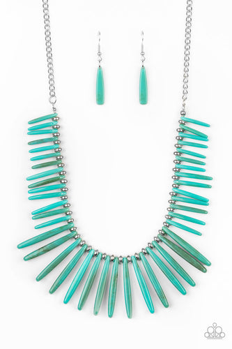 Out of My Element - Blue-Jewelry-Just Because Jewels, Paparazzi Accessories-Just Because Jewels