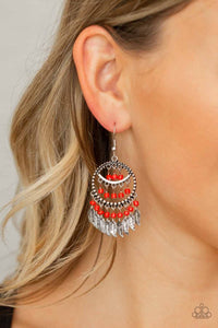 Herbal Remedy - Red-Just Because Jewels, Paparazzi Accessories-Just Because Jewels