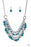 Watch Me Now -Blue-Just Because Jewels, Paparazzi Accessories-Just Because Jewels