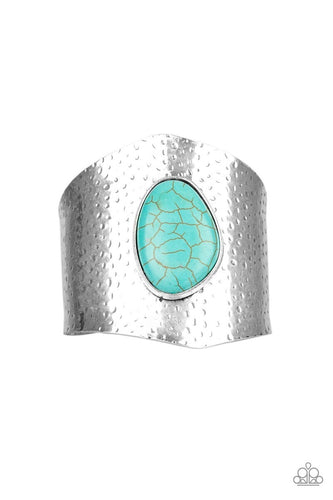Casual Canyoneer - Blue-Jewelry-Just Because Jewels, Paparazzi Accessories-Just Because Jewels