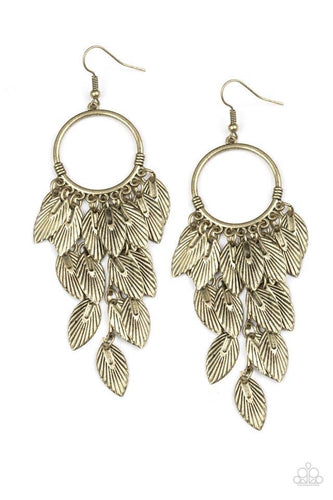 Feather Frenzy-Just Because Jewels, Paparazzi Accessories-Just Because Jewels