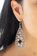 Load image into Gallery viewer, Drop-Dead Dazzle - Black-Jewelry-Just Because Jewels, Paparazzi Accessories-Just Because Jewels