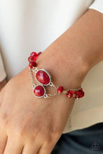 Load image into Gallery viewer, Crowd Pleaser - Red-Jewelry-Just Because Jewels, Paparazzi Accessories-Just Because Jewels