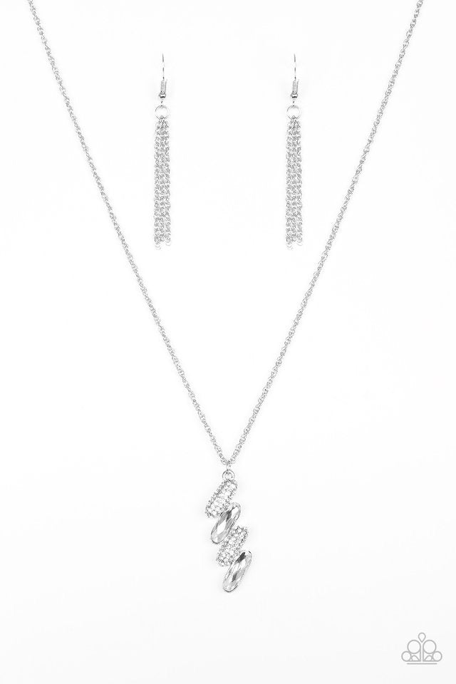 Regal Renegade - White-Just Because Jewels, Paparazzi Accessories-Just Because Jewels