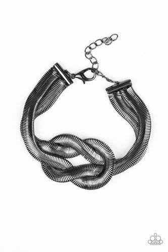 To The Max - Black-Just Because Jewels, Paparazzi Accessories-Just Because Jewels