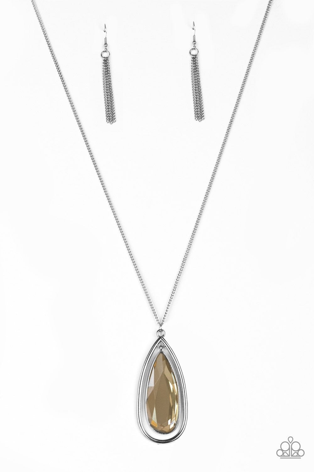 The Royal Coronation - Brown-Just Because Jewels, Paparazzi Accessories-Just Because Jewels