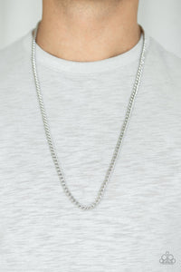 First Rule Of Fight Club - Silver-Just Because Jewels, Paparazzi Accessories-Just Because Jewels