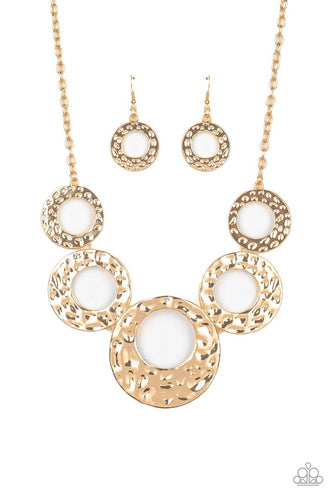 Mildly Metro-Just Because Jewels, Paparazzi Accessories-Gold-Just Because Jewels