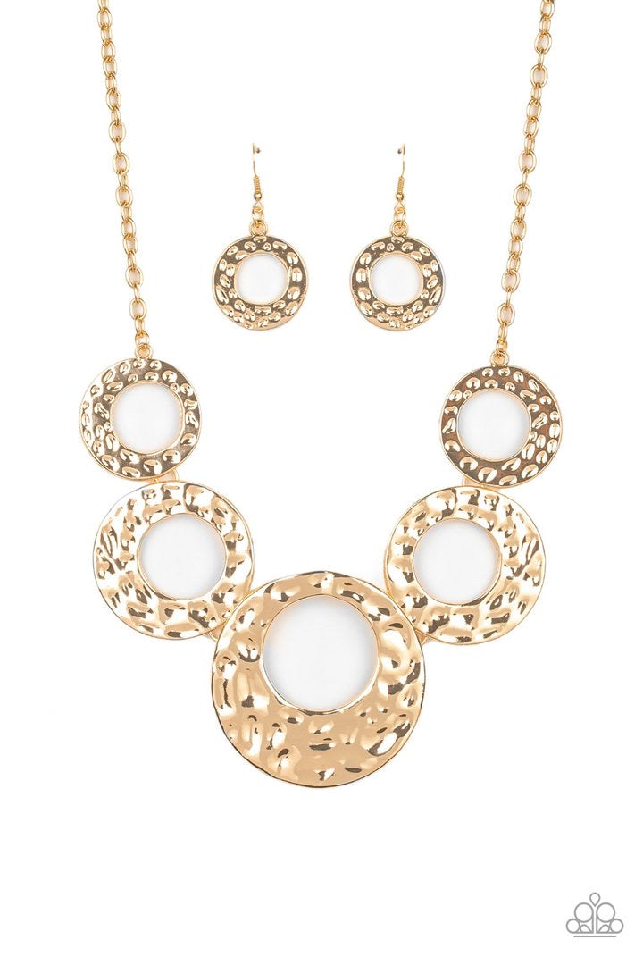 Mildly Metro-Just Because Jewels, Paparazzi Accessories-Gold-Just Because Jewels