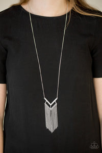 Alpha Glam - White-Jewelry-Just Because Jewels, Paparazzi Accessories-Just Because Jewels