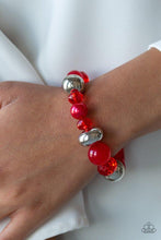 Load image into Gallery viewer, Ice Ice-Breaker - Red-Just Because Jewels, Paparazzi Accessories-Just Because Jewels