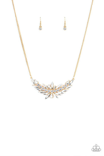 HEIRS and Graces - Gold-Just Because Jewels, Paparazzi Accessories-Just Because Jewels