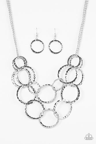 Radiant Ringmaster - Silver-Just Because Jewels, Paparazzi Accessories-Just Because Jewels