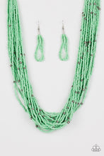 Load image into Gallery viewer, Summer Samba-Just Because Jewels, Paparazzi Accessories-Green-Just Because Jewels