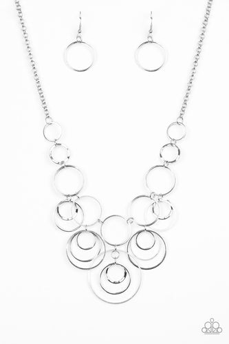 Break The Cycle - Silver-Jewelry-Just Because Jewels, Paparazzi Accessories-Just Because Jewels