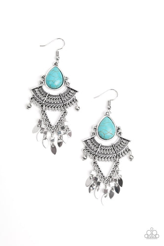 Vintage Vagabond - Blue-Just Because Jewels, Paparazzi Accessories-Just Because Jewels