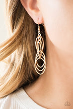 Load image into Gallery viewer, Tangle Tango - Gold-Just Because Jewels, Paparazzi Accessories-Just Because Jewels