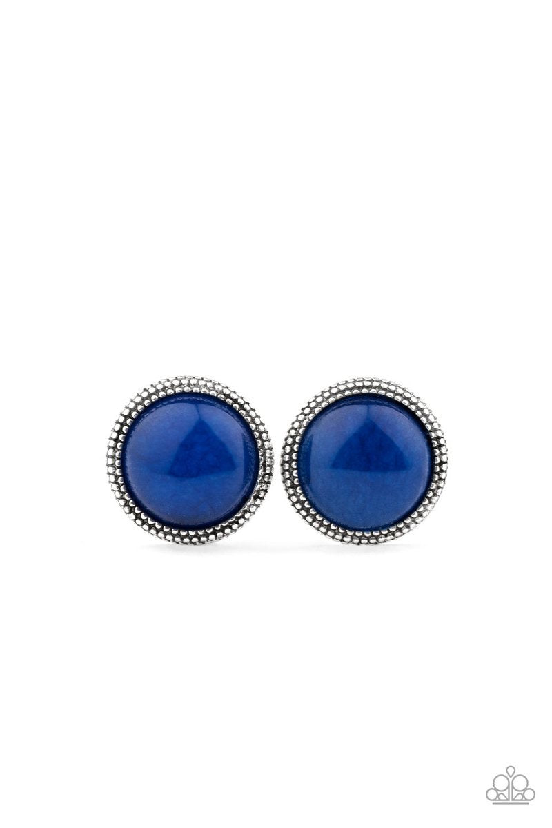 Desert Dew - Blue-Jewelry-Just Because Jewels, Paparazzi Accessories-Just Because Jewels
