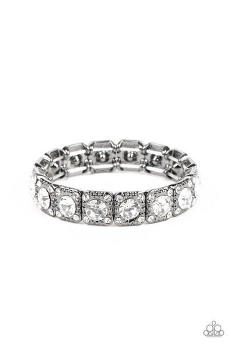 Blinged Out - Black-Jewelry-Just Because Jewels, Paparazzi Accessories-Just Because Jewels