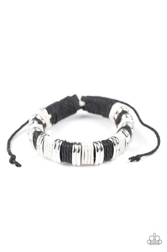 Eco Explorer - Black-Jewelry-Just Because Jewels, Paparazzi Accessories-Just Because Jewels