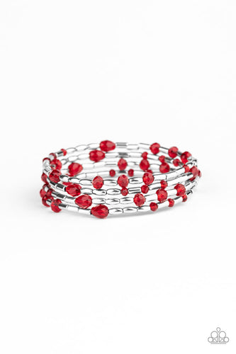 Regal Remix - Red-Just Because Jewels, Paparazzi Accessories-Just Because Jewels