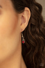 Load image into Gallery viewer, Cupid Charm - Red-Just Because Jewels, Paparazzi Accessories-Just Because Jewels