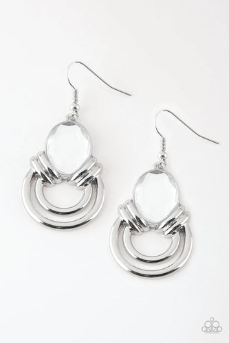 Real Queen - White-Jewelry-Just Because Jewels, Paparazzi Accessories-Just Because Jewels