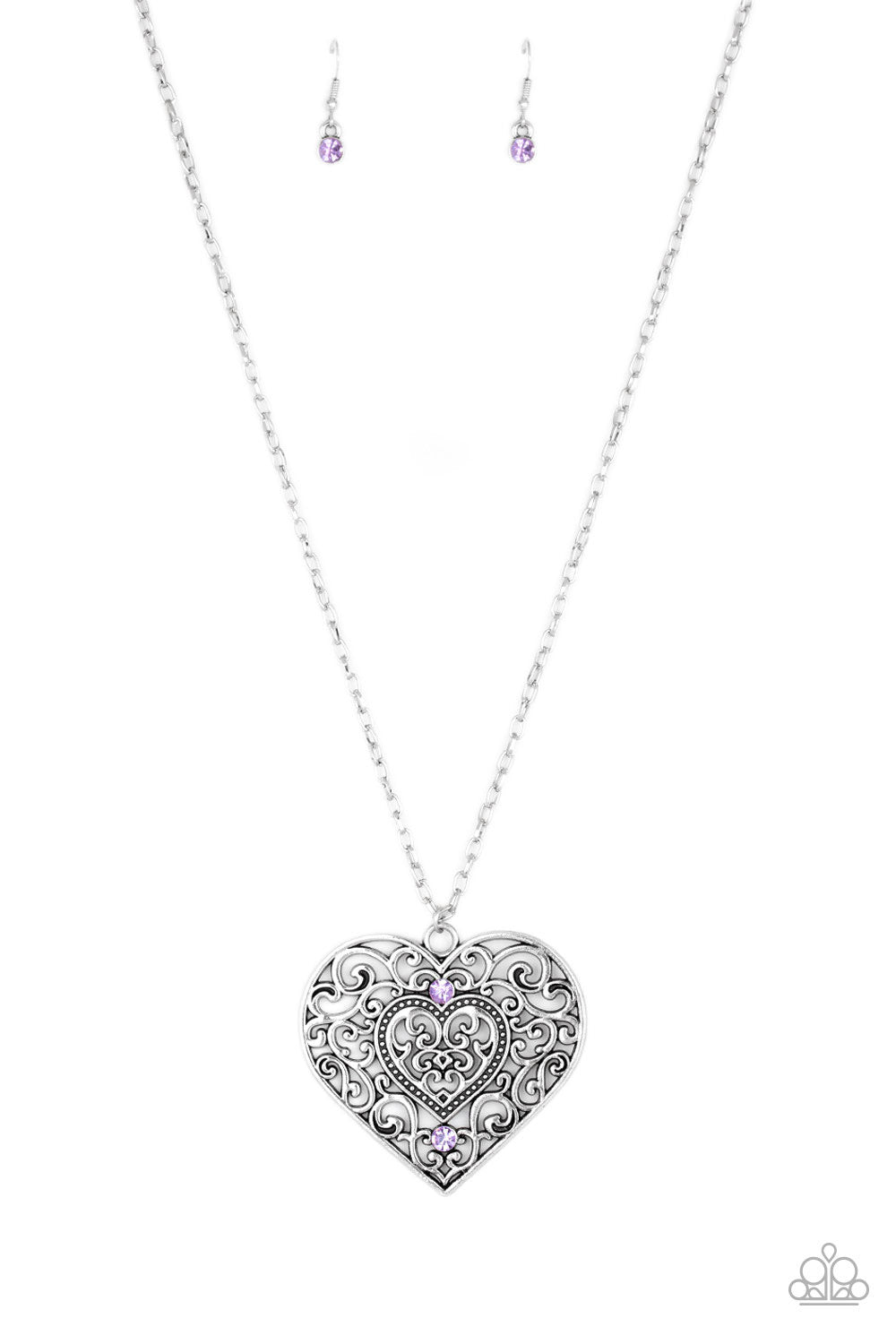 Classic Casanova - Purple-Jewelry-Just Because Jewels, Paparazzi Accessories-Just Because Jewels
