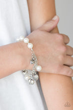 Load image into Gallery viewer, More Amour - White-Just Because Jewels, Paparazzi Accessories-Just Because Jewels