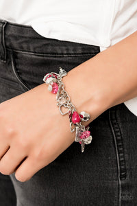 Completely Innocent - Pink-Jewelry-Just Because Jewels, Paparazzi Accessories-Just Because Jewels