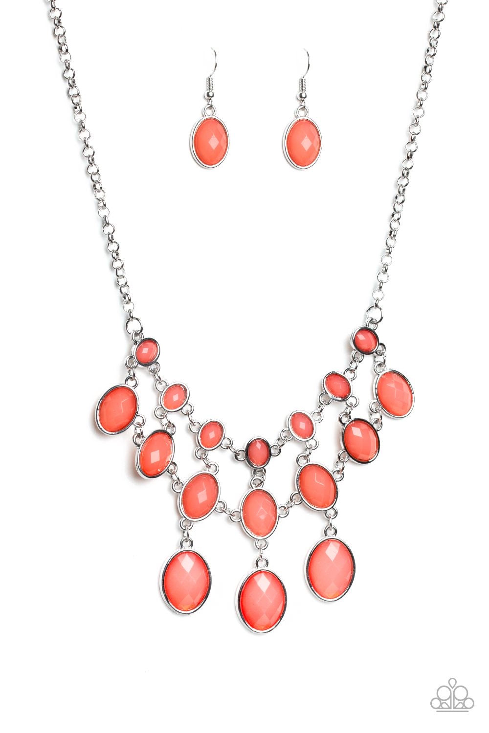 Mermaid Marmalade – Orange-Just Because Jewels, Paparazzi Accessories-Just Because Jewels