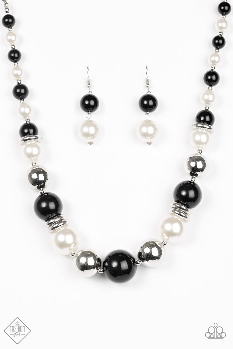 Paparazzi Accessories - Charmed, I Am Sure - Black Necklace