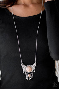 Summit Style - Brown-Just Because Jewels, Paparazzi Accessories-Just Because Jewels