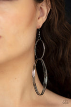 Load image into Gallery viewer, Getting Into Shape - Black-Just Because Jewels, Paparazzi Accessories-Just Because Jewels
