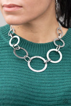 Load image into Gallery viewer, City Circus – Silver-Jewelry-Just Because Jewels, Paparazzi Accessories-Just Because Jewels