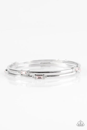 BRIGHT Here, BRIGHT Now - Pink-Jewelry-Just Because Jewels, Paparazzi Accessories-Just Because Jewels