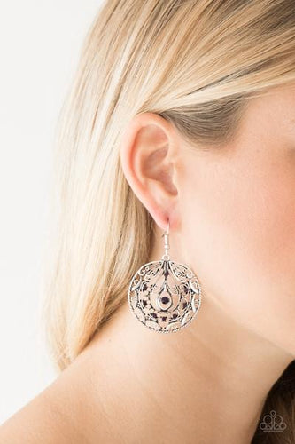 Choose To Sparkle - Purple-Jewelry-Just Because Jewels, Paparazzi Accessories-Just Because Jewels
