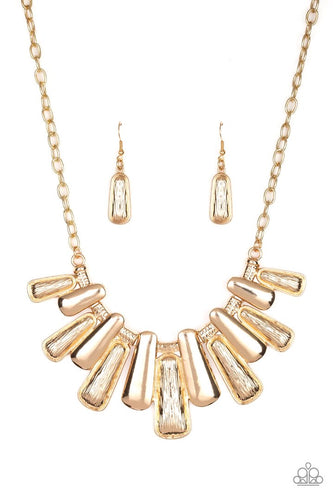 Mane Up-Just Because Jewels, Paparazzi Accessories-Gold-Just Because Jewels
