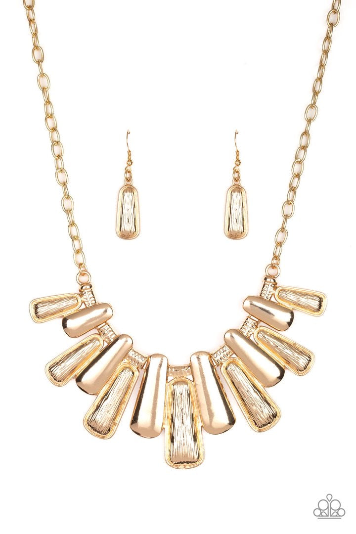 Mane Up-Just Because Jewels, Paparazzi Accessories-Gold-Just Because Jewels