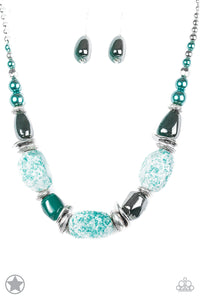 In Good Glazes-Just Because Jewels, Paparazzi Accessories-Blue-Just Because Jewels
