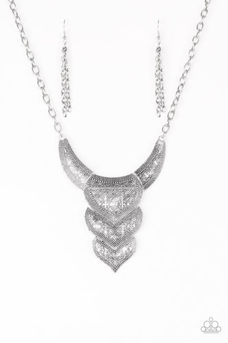 Texas Temptress - Silver-Just Because Jewels, Paparazzi Accessories-Just Because Jewels