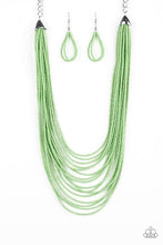 Load image into Gallery viewer, Peacefully Pacific-Just Because Jewels, Paparazzi Accessories-Green-Just Because Jewels