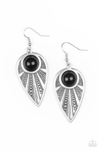 Take A Walkabout - Black-Just Because Jewels, Paparazzi Accessories-Just Because Jewels
