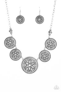 Written In The STAR LILIES-Just Because Jewels, Paparazzi Accessories-White-Just Because Jewels