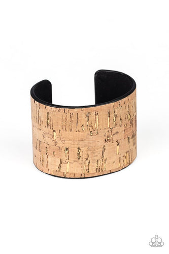 Up To Scratch - Brown-Just Because Jewels, Paparazzi Accessories-Just Because Jewels