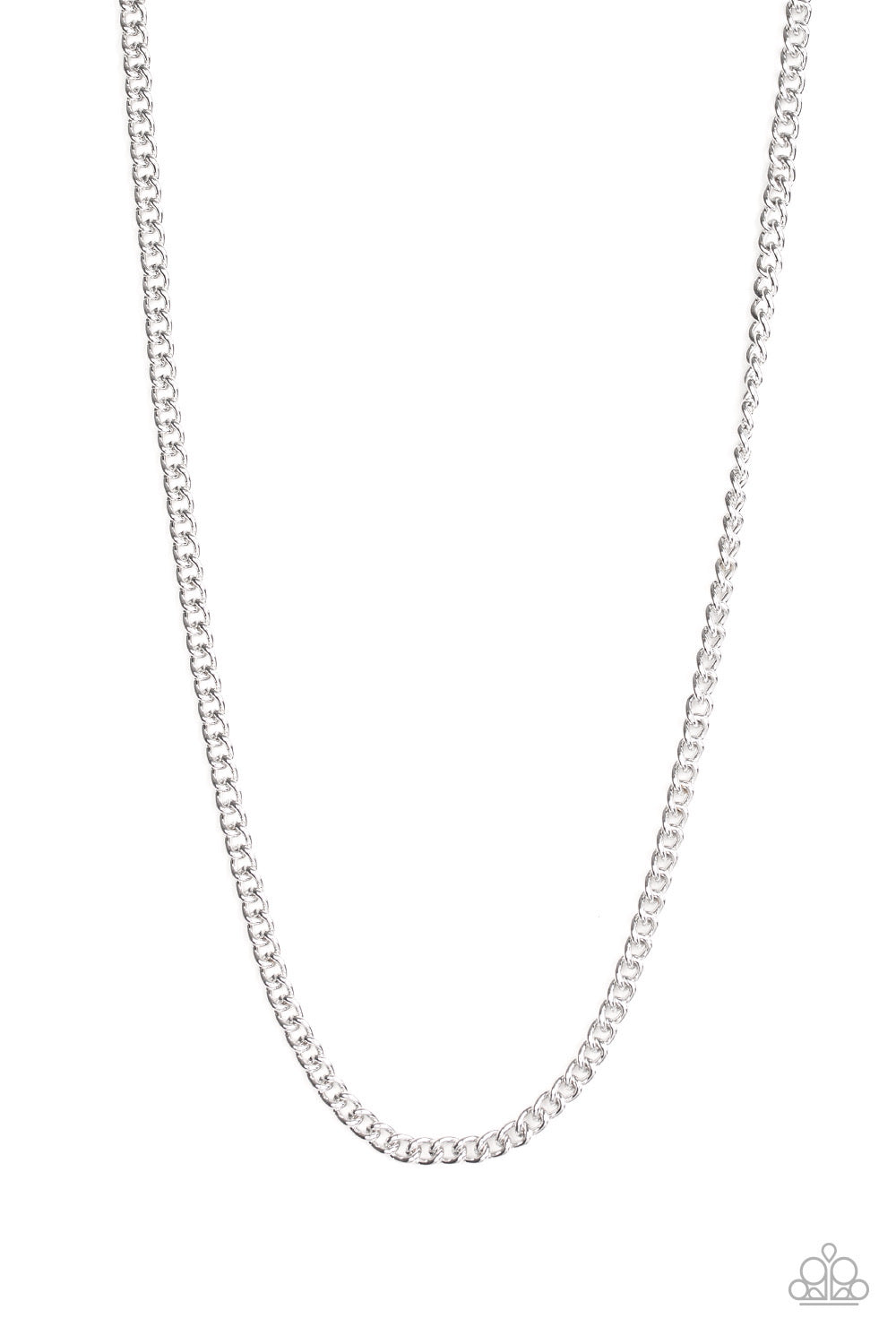 First Rule Of Fight Club - Silver-Just Because Jewels, Paparazzi Accessories-Just Because Jewels