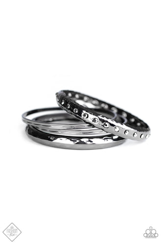 Revved Up Rhinestones-Just Because Jewels, Paparazzi Accessories-Just Because Jewels