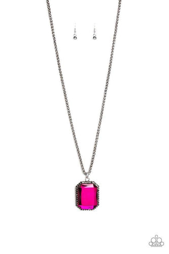 Let Your HEIR Down - Pink-Just Because Jewels, Paparazzi Accessories-Just Because Jewels