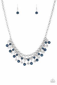 You May Kiss the Bride - Blue-Just Because Jewels, Paparazzi Accessories-Just Because Jewels