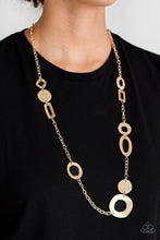 Load image into Gallery viewer, Metro Scene - Gold-Just Because Jewels, Paparazzi Accessories-Just Because Jewels